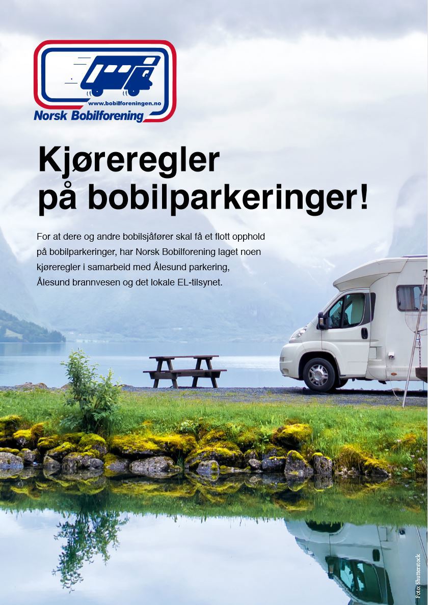 Kjøreregler på bobilparkeringer