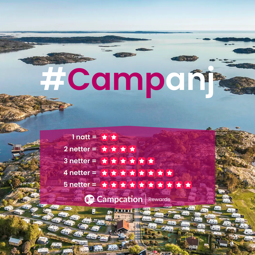 Kampanje med Campcation! 